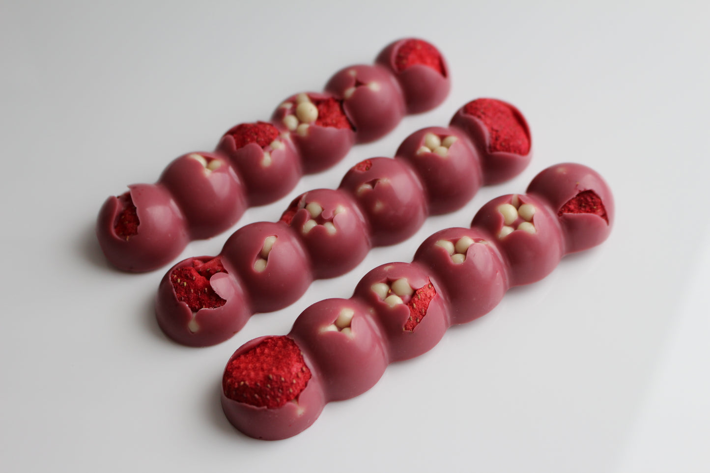 Ruby chocolate strawberry finger