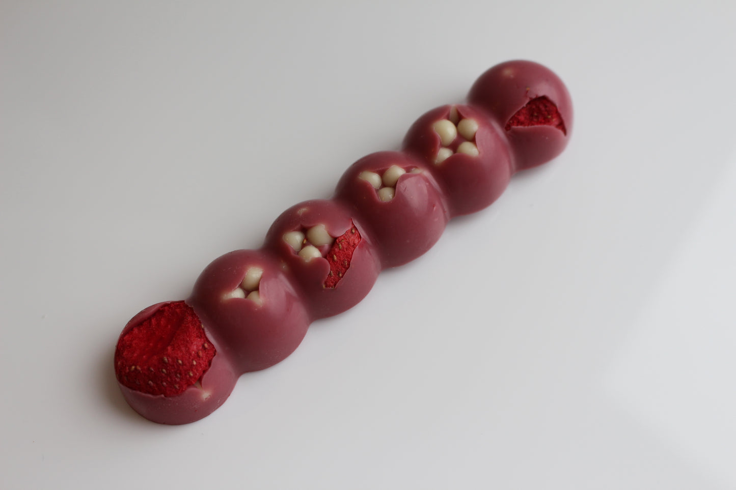 Ruby chocolate strawberry finger